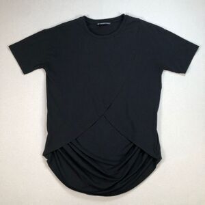 Threadbare Maternity Nursing Top Women's 2 Black Breastfeeding T-Shirt‎